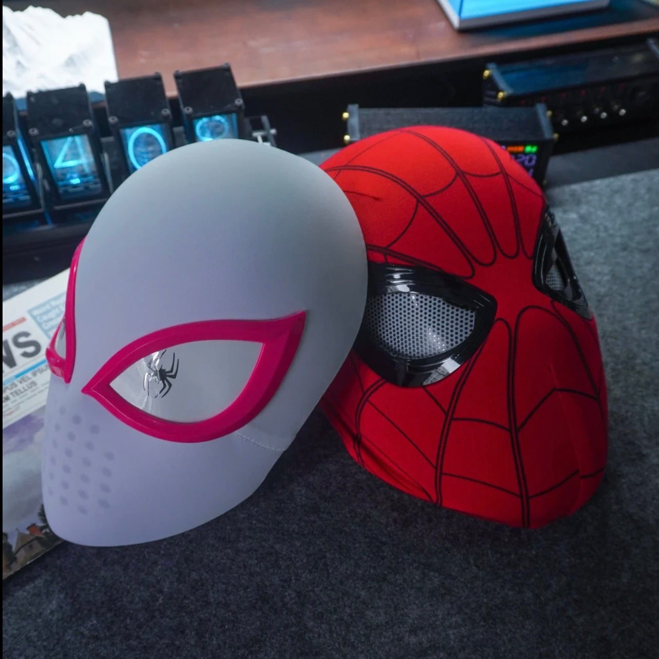 Spidey Luminous Moving Eyes Masks (4 Styles)