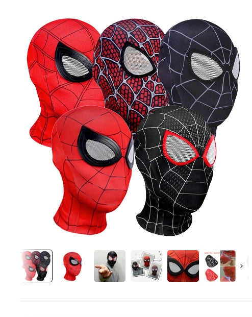 Spidey Mask (Non-Moving Eyes, 4 Styles)