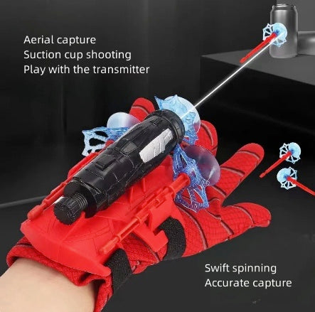 Disney SpiderMan Hero Launcher Rotating Spider-Man Launcher Soft Bullet Gun