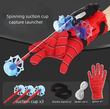 Disney SpiderMan Hero Launcher Rotating Spider-Man Launcher Soft Bullet Gun